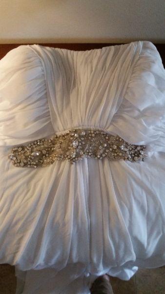 Greek inspired wedding dress-worn once