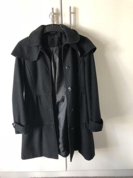 Black ASOS coat