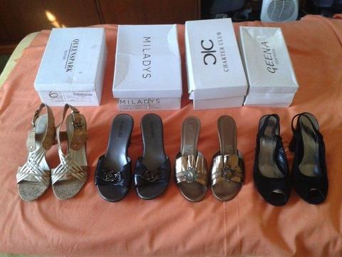 Women's Shoes x 4 Pairs Size 6