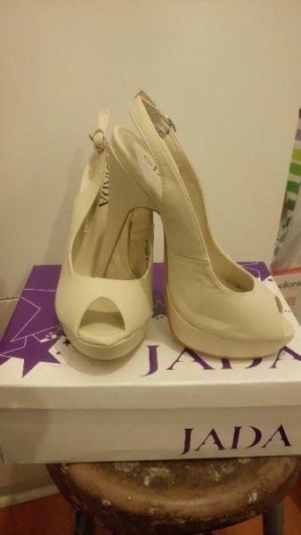 Beige stiletto heel for sale