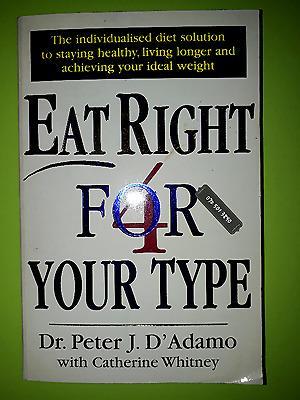Eat Right For Your Type - Dr. Peter J. D' Adamo
