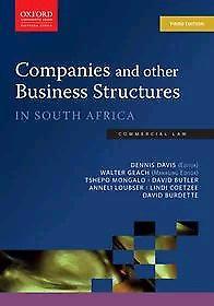 Companies and other business structures