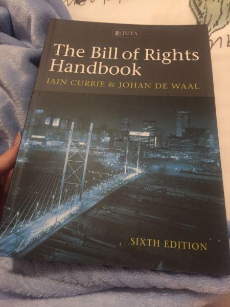 The Bill of Rights Handbook 6th ED, Iain Currie and Johan De Waal