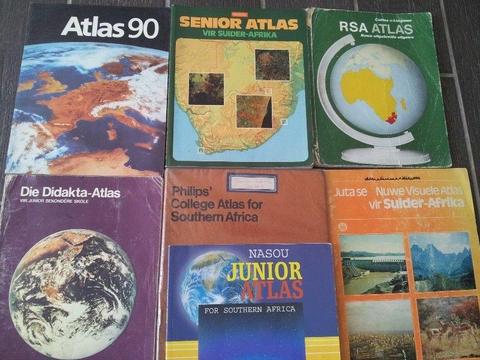 Various Atlas Books for sale! - ONLY R5 EACH