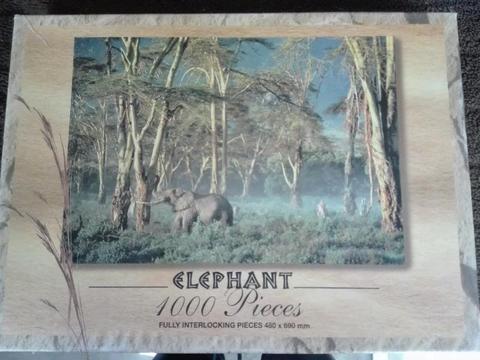 1000 piece Elephant Puzzle