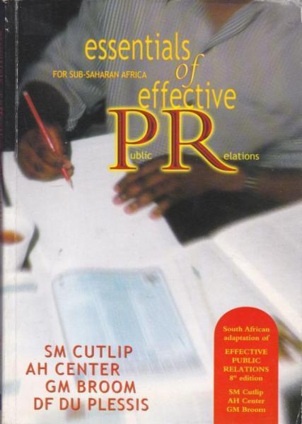 Essentials of effective Public Relations for Sub-Saharan Africa--Various Authors