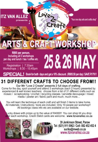 Love 2 create craft convention