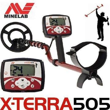 Minelab X-Terra 505 Metal Treasure Detectors