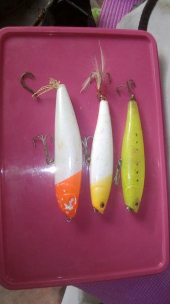 3 lures