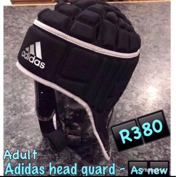 Rugby Head guard Adidas XL size- R380 Immaculate congratulation - Like brand new