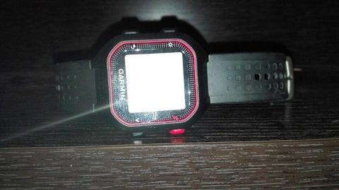 Garmin Forerunner 25 with heart rate monitor and steps counter for sale!