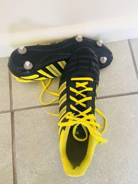 Adidas Rugby Boots - UK 8 (6 Studs) - Excellent Condition