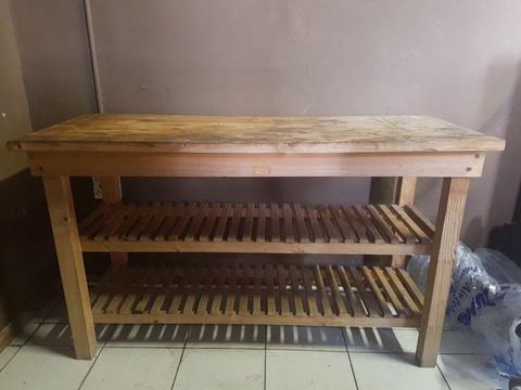 Workbench wooden