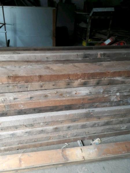 Oregon pine floorboards and Beams for sale