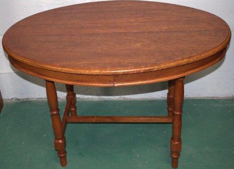 Oval Teak Coffee Table - R1,250.00