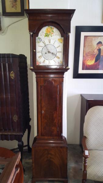 Victorian Mahogany Grandfather Clock