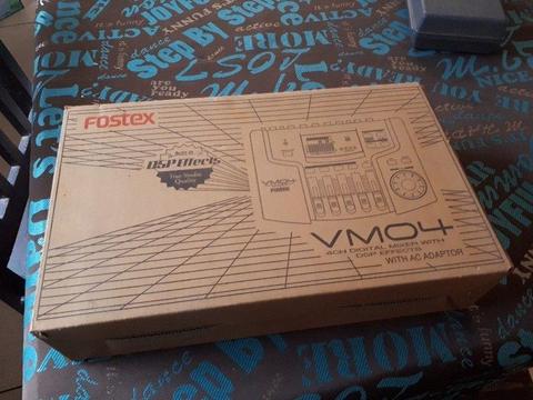 Fostex VM04 4CH Digital Mixer with DSP Effects White