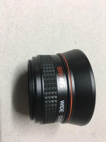 Brons Wide Conversion lens 0,42 x for Sony TR