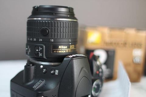 24Mp Nikon D3200 with Image Stabilizer 18-55mm G VR lens