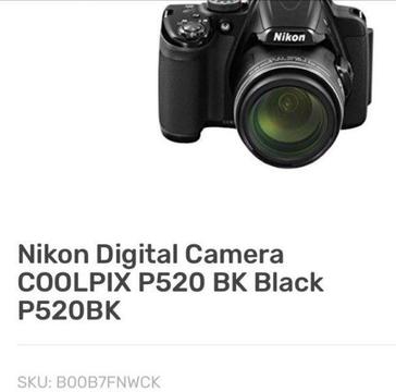 Nikon Digital Camera P520BK