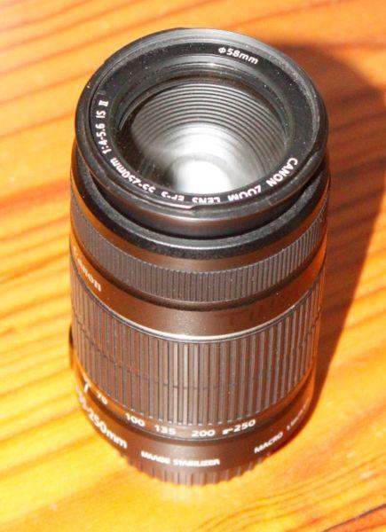 Canon 55-250mm lens for Sale