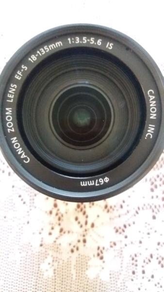 Canon lens 18-135mm