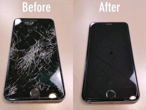 iPhone Screen Replacement done