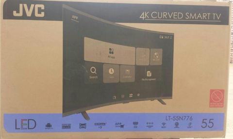 Dealers special:JVC 55” CURVED SMART 4K ULTRA HD LED BRAND NEW