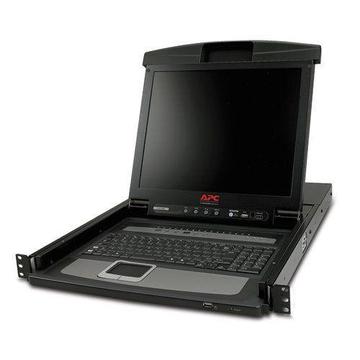 17 Rack LCD Console with Integrated 16 Port Analog KVM Switch