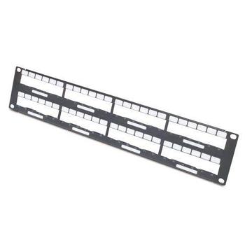 APC Data Distribution 2U Panel Holds 8 each Data Distribution Cables for a Total of 48 Ports