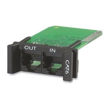 REPLACEABLE RACKMOUNT 1U CAT 6 NETWORK SURGE PROTECTION MODULE