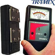 Tramex CME4 Tramex Non Destructive Concrete Moisture Meter Encounter 4, Measuring Range: 2-6% H2O