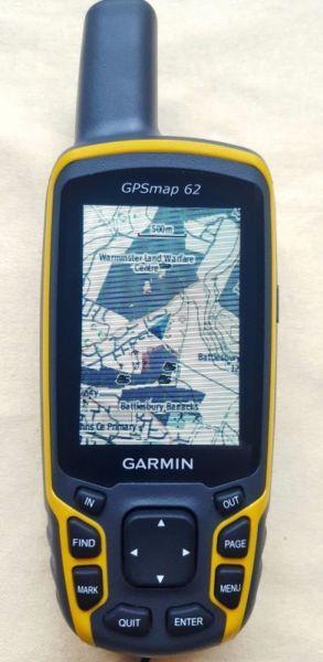 Boxed Garmin GPSmap 62