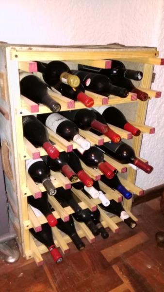 Custom made wine rack