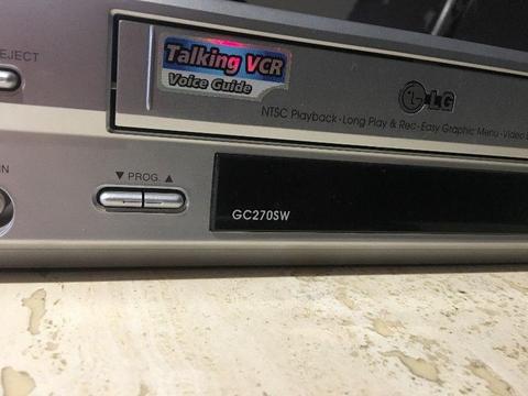 LG VHS Machine (Model GC270SW)