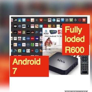 Smart android 7 box with warranty