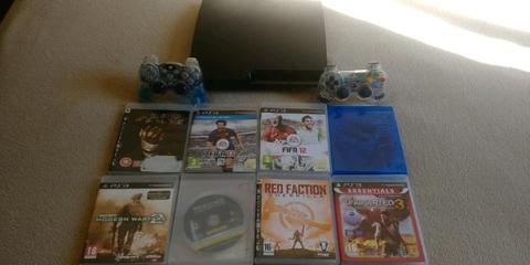PS3 with games for sale