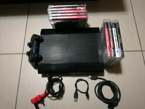PS 3 500GB &Games 8 Months Old
