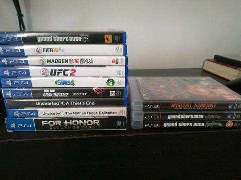 Ps4 and ps3 games for sale