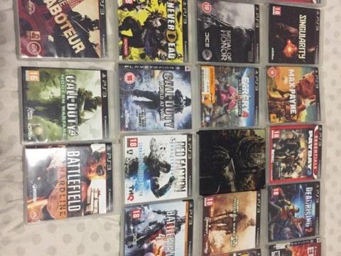 PlayStation 3 games for sale