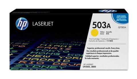 HP # 503A COLOR LASERJET 3800 YELLOW PRINT CARTRIDGE