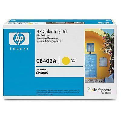 HP # 642A COLOR LASERJET CP4005 YELLOW PRINT CARTRIDGE