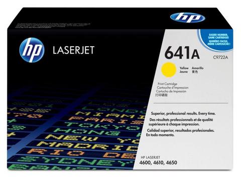 HP # 641A CLJ 4600 4650 YELLOW PRINT CARTRIDGE