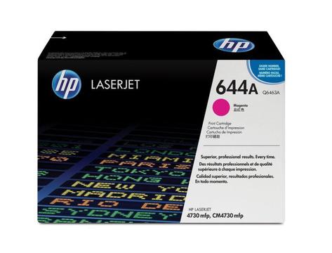 HP # 644A COLOR LASERJET 4730 MFP MAGENTA PRINT CARTRIDGE