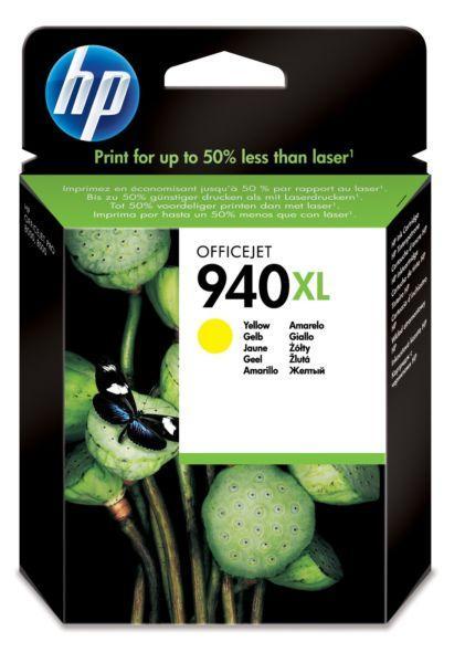HP # 940XL YELLOW OFFICEJET INK CARTRIDGE - OfficeJet Pro 8000 Series