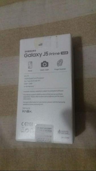 Galaxy J5 prime 16GB cel phone