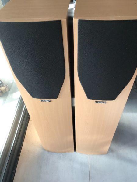 Two Mission M73I front speakers in excellent condition for sale
