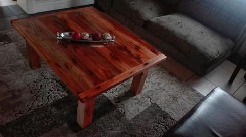 Currie wood coffee table