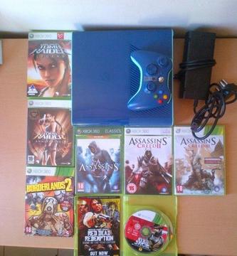 Later version Xbox 360 500GB with 9 games