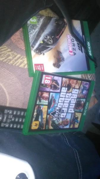 GTA V(5) and Forza Horizon 3 both for XB one